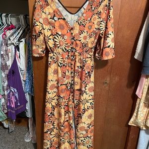 Custom made YESTERDAYPEOPLE dress.